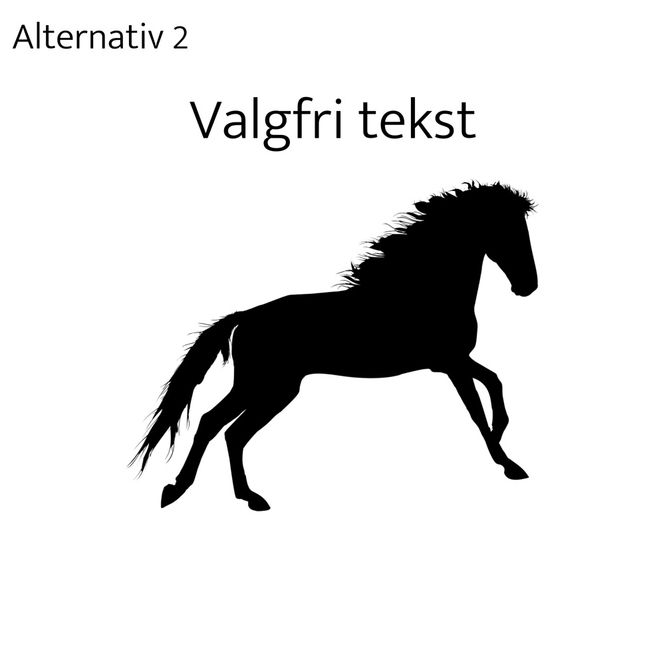 Hovedbilde Trykk Hest 1